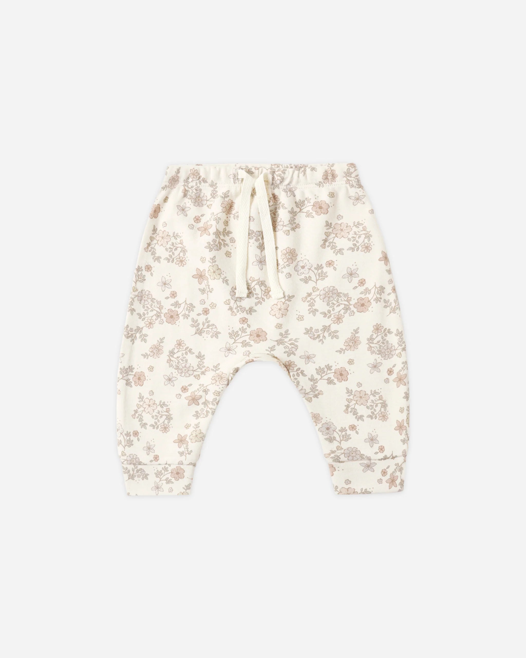Drawstring Pant Floral Vine