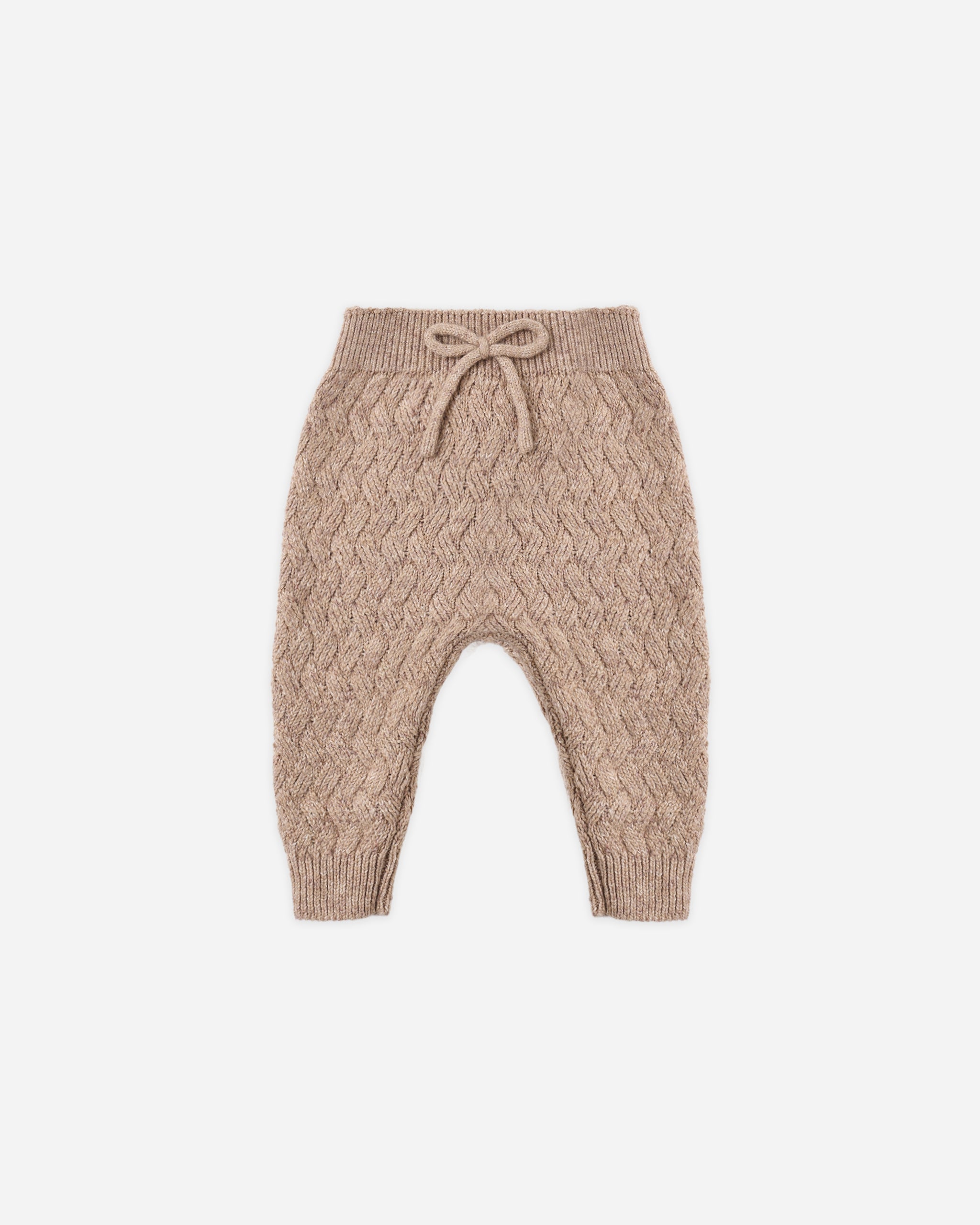 Knit Pant Heathered Almond