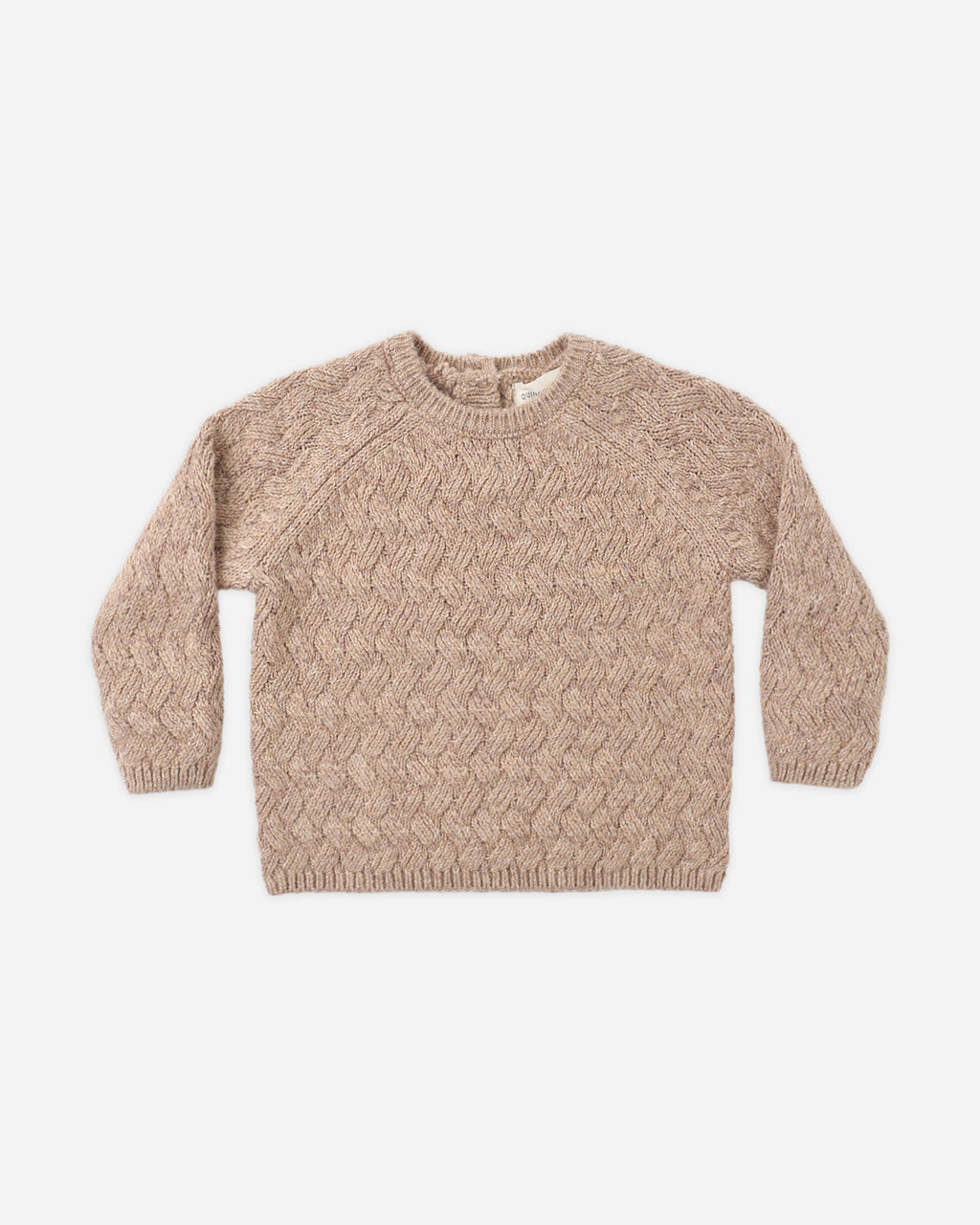 Knit Sweater Heathered Almond