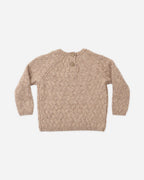 Knit Sweater Heathered Almond