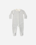 Zip Long Sleeve Sleeper Footie Cloud Stripe