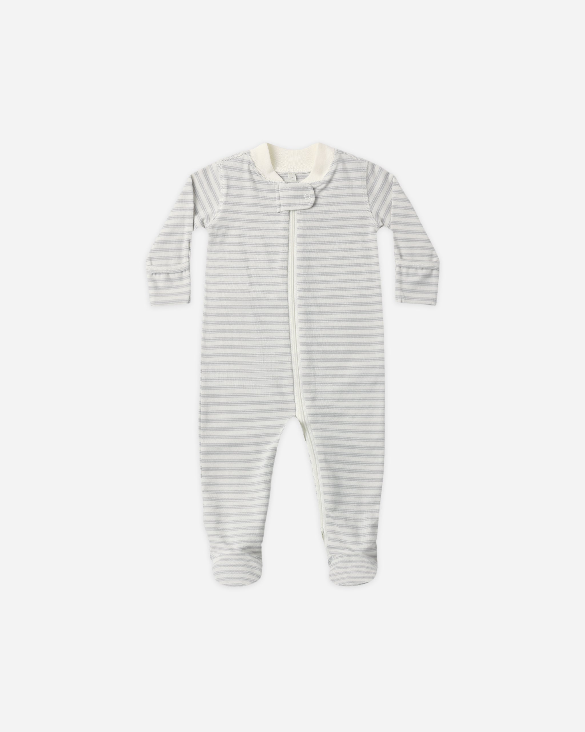 Zip Long Sleeve Sleeper Footie Cloud Stripe