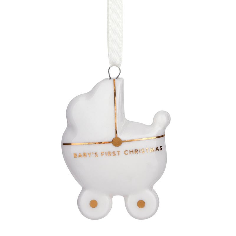 Baby's 1st Christmas Ceramic Ornament