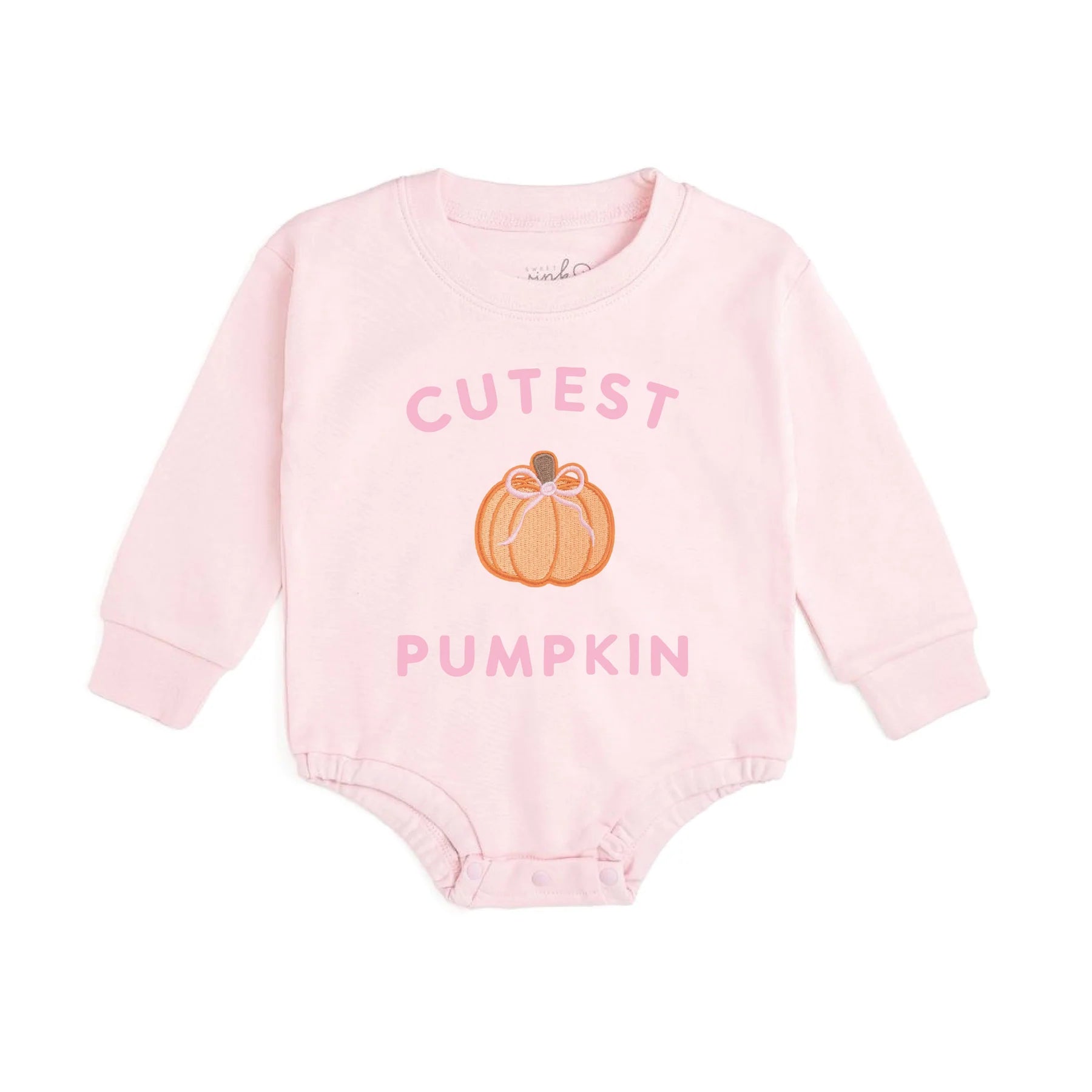 Cutest Pumpkin Patch Long Sleeve Romper