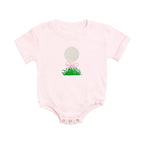 Golf Tee Bow Patch Romper