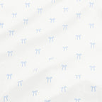 Pointelle Take Me Home Set with Cap in Sweet Blue Bow