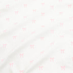 Pointelle Take Me Home Set with Cap in Sweet Pink Bow