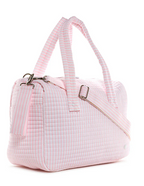 Quilted Stroller Bag- Pimlico Stripe Pink