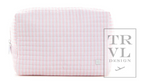 Quilted Everyday Bag- Pimlico Stripe Pink