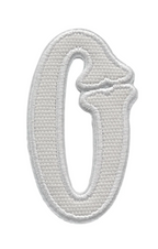 Letter Appliqués- White Canvas