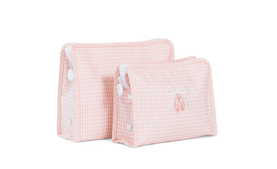 Roadie Zip Pouch- Ballet Pink