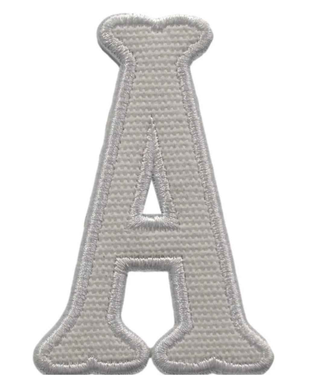 Letter Appliqués- White Canvas