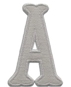 Letter Appliqués- White Canvas