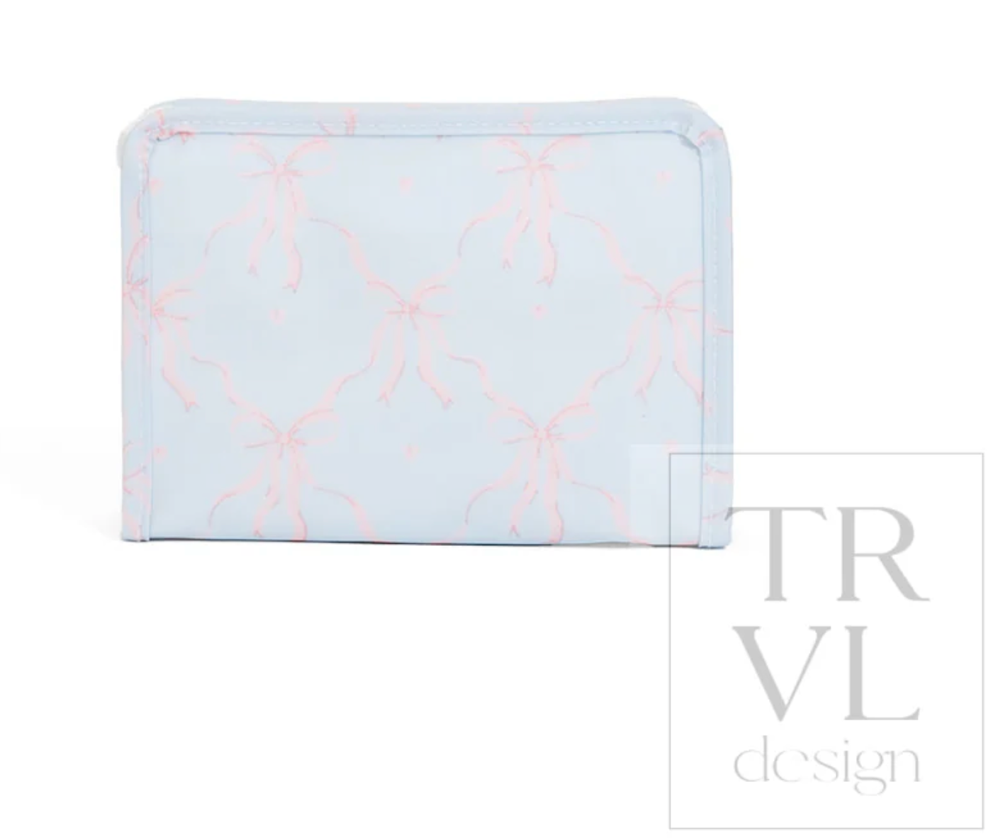Roadie Large Zip Pouch- Eloise Bow