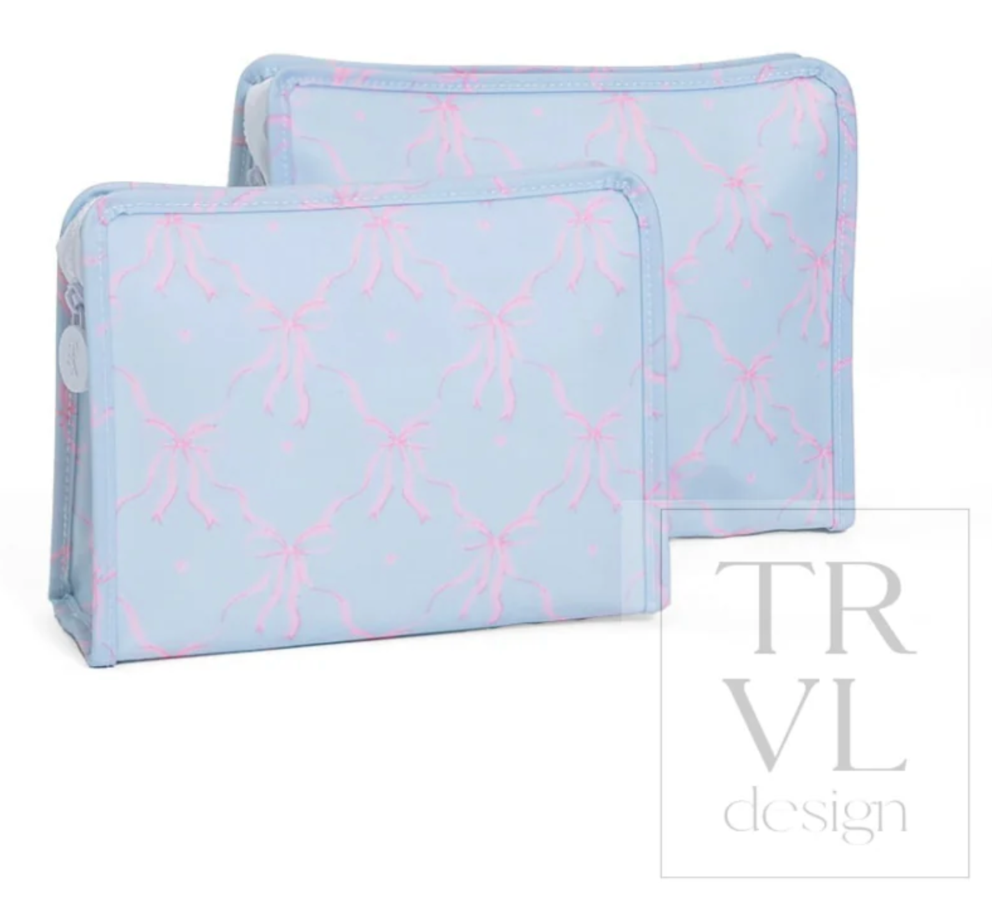 Roadie Medium Zip Pouch- Eloise Bow