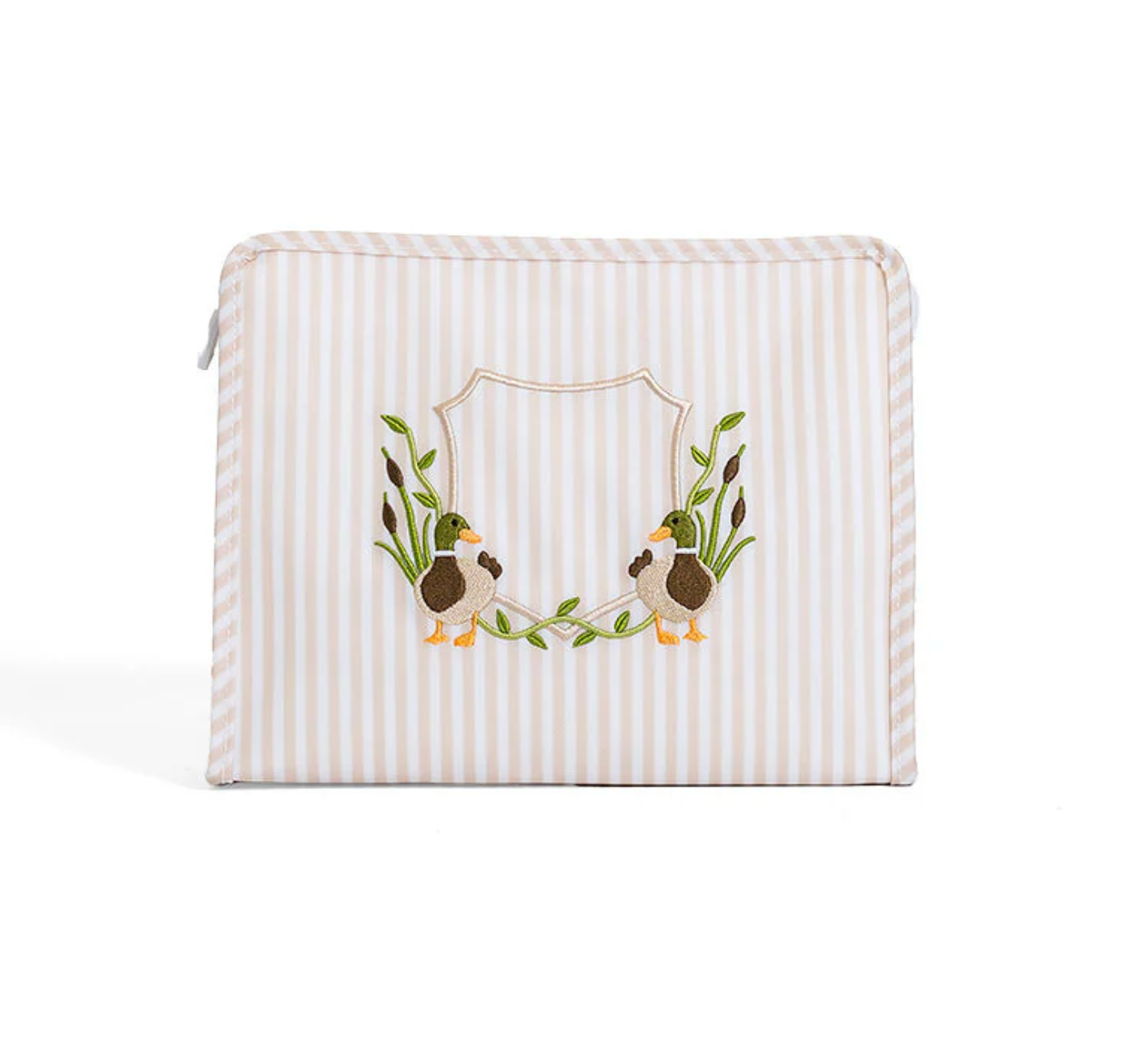 Roadie Large Zip Pouch- Pimlico Duck Sand