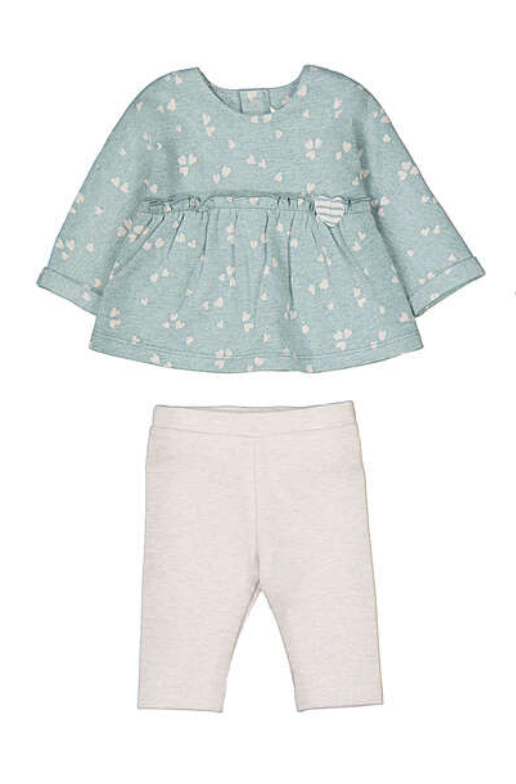 Floral Tunic and Legging Set