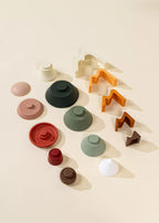 Silicone Stackable Forest Set (16 Pieces)