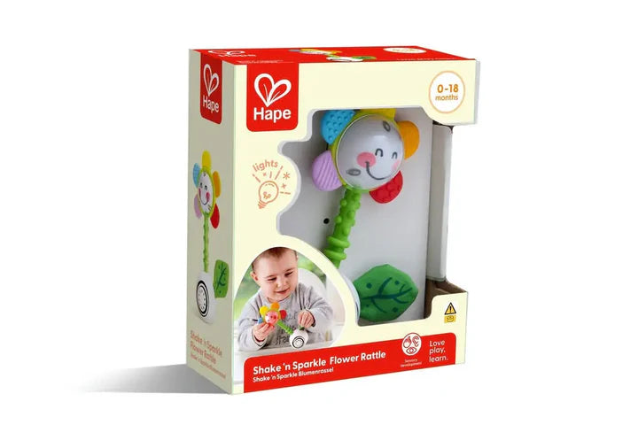 Shake 'n Sparkle Flower Rattle