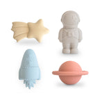 Space Mold Free Bath Play Set- 4 Pack