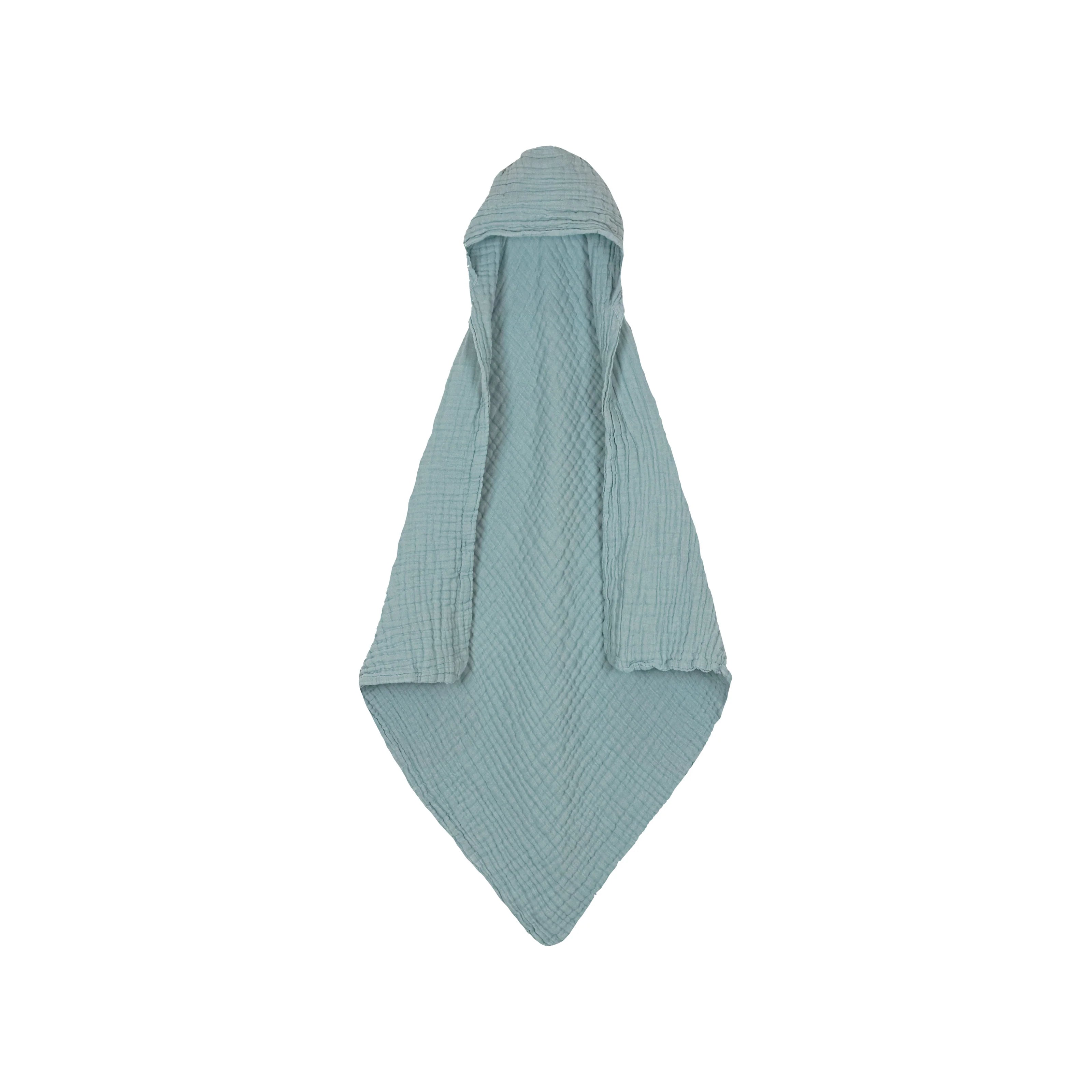 Infant Hooded Towel- Steel
