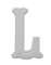 Letter Appliqués- White Canvas