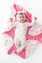 Baby Blanket in Toile Ballet