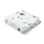 Original Cotton Muslin Quilt- Party Animals