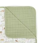 Original Cotton Muslin Quilt- Woodland Friends
