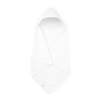 Cotton Infant Hooded Towel- White