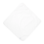 Cotton Infant Hooded Towel- White