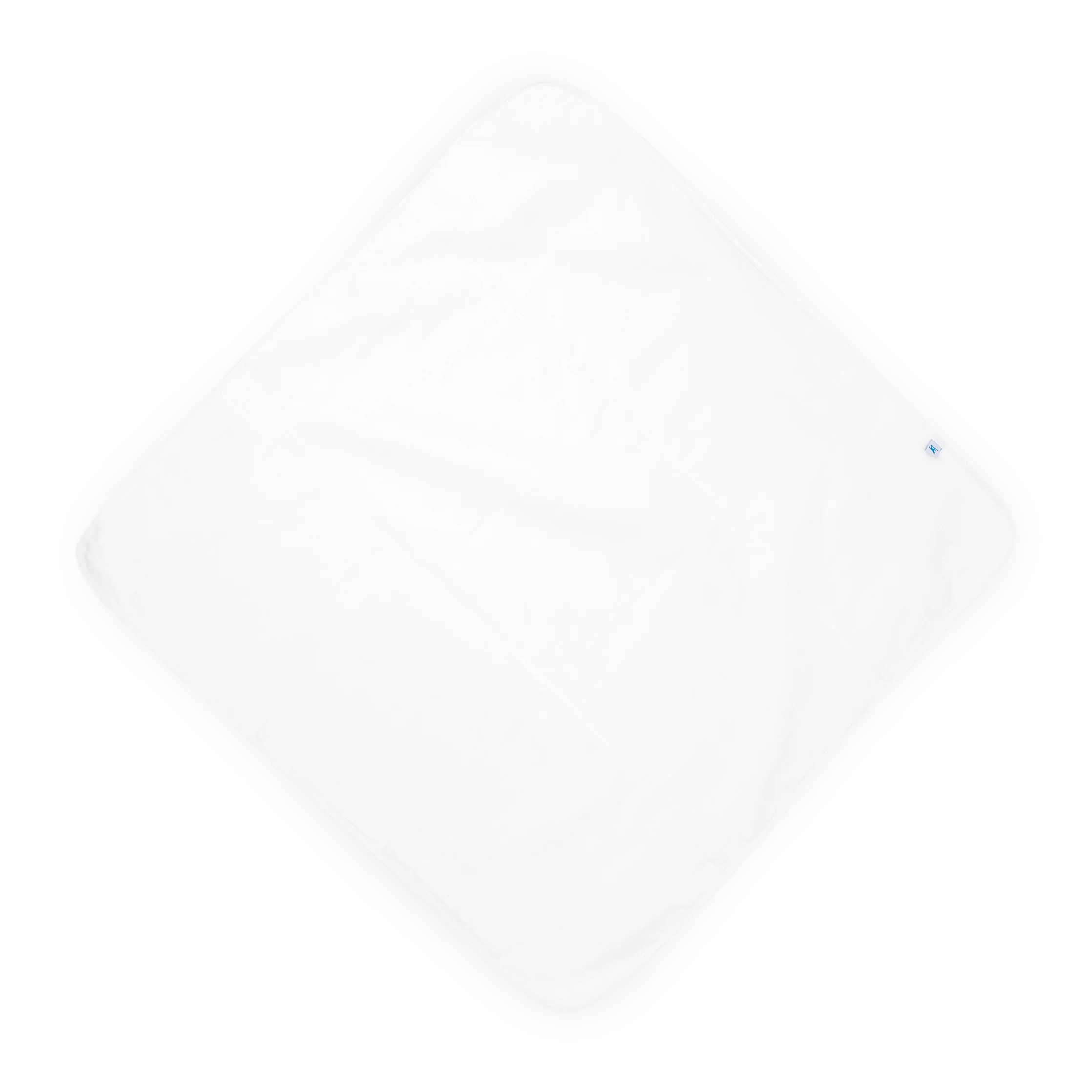 Cotton Infant Hooded Towel- White