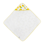 Cotton Hooded Infant Towel- Lemon