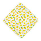 Cotton Hooded Infant Towel- Lemon