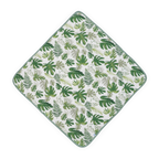 Cotton Hooded Infant Towel- Tropical Leaf