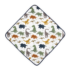 Cotton Infant Hooded Towel- Dino Friends