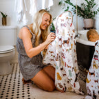 Cotton Hooded Infant Towel- Woof