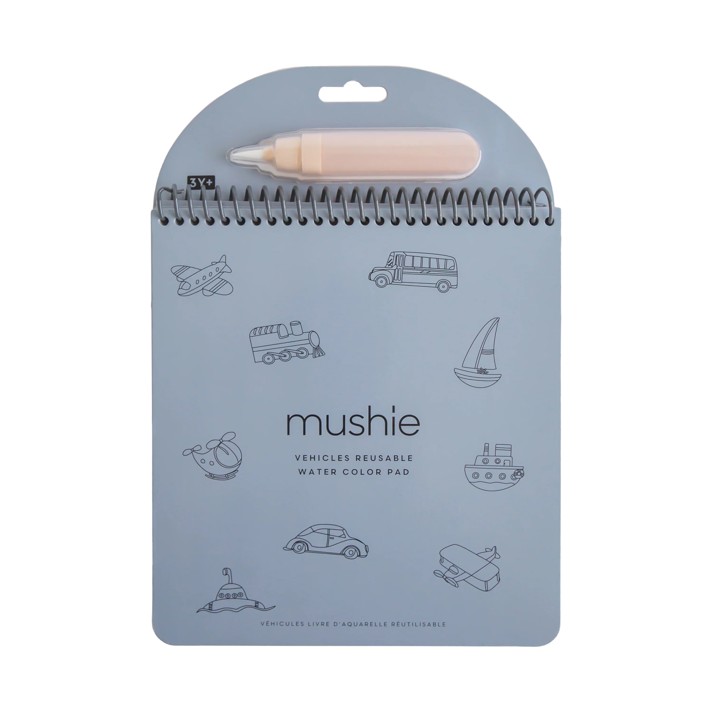 Vehicles Reusable Water Color Pad