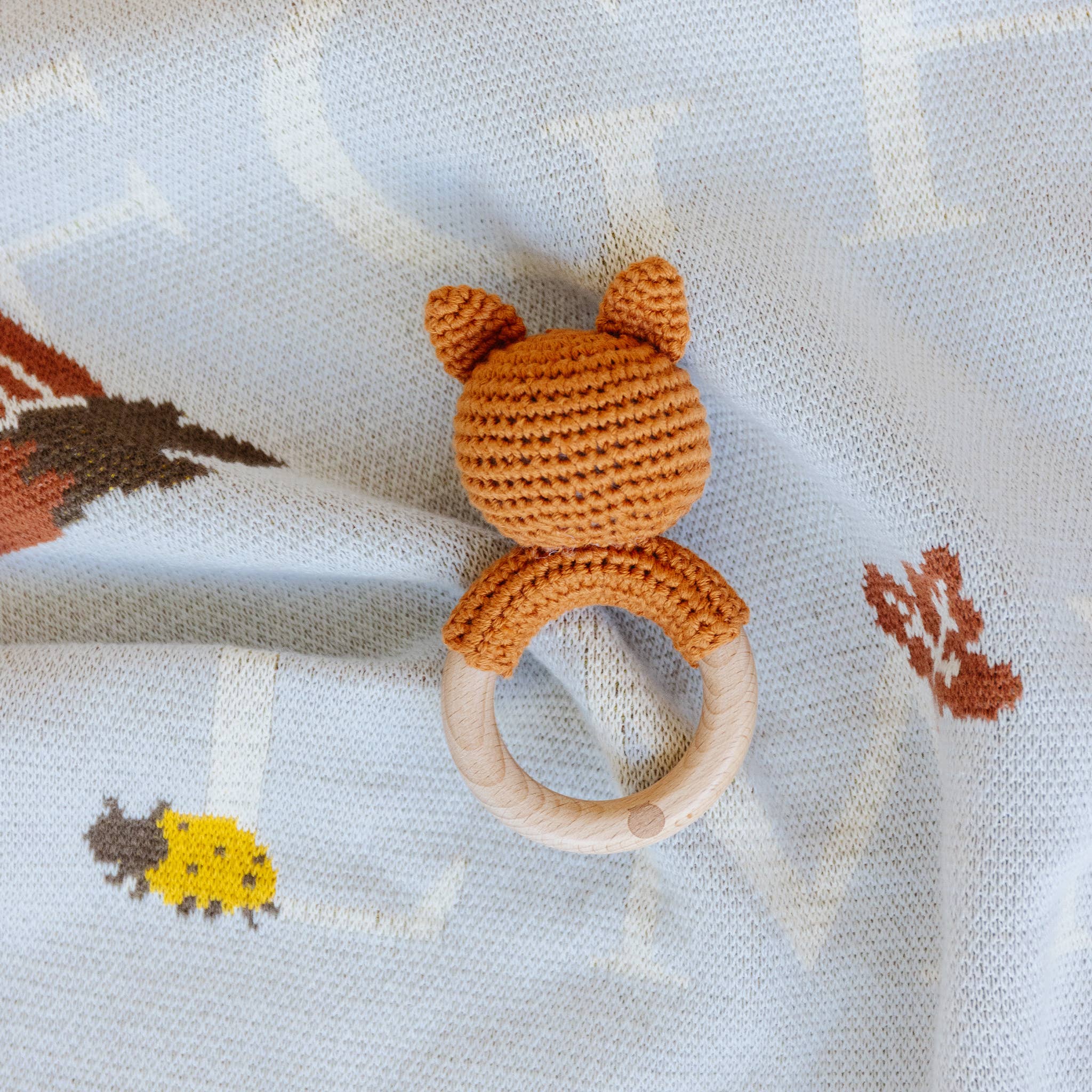 Blanket ABC Woodland Baby Organic Cotton Christmas Gift