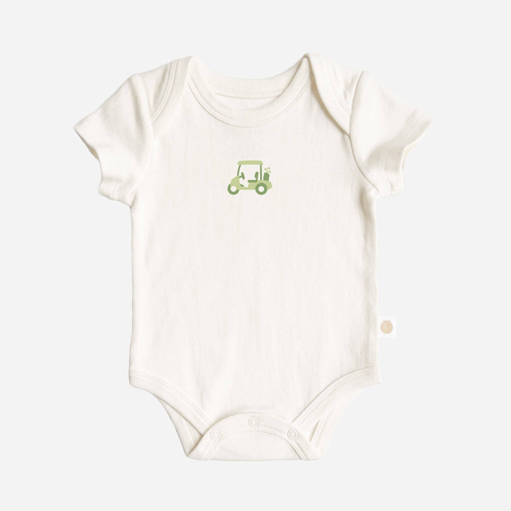 Onesie Golf Baby Romper Organic Cotton Gift Graphic Bodysuit