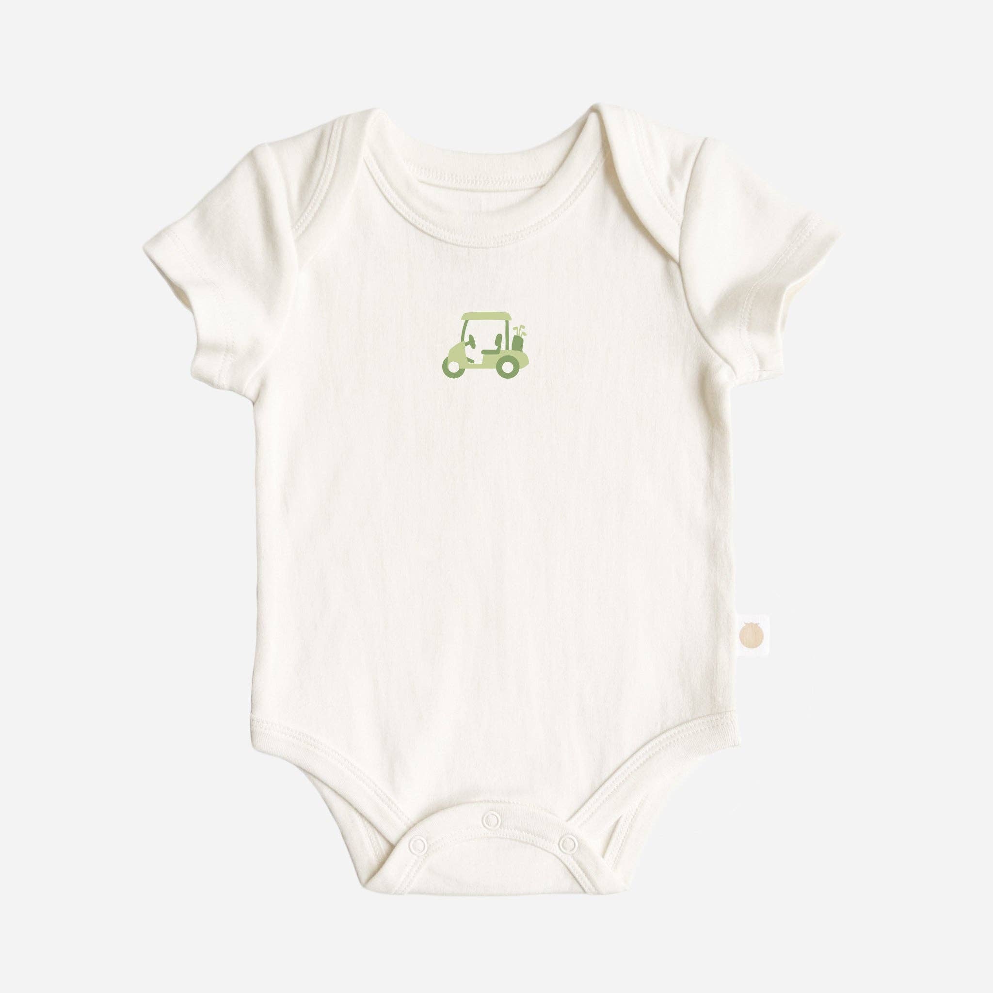 Onesie Golf Baby Romper Organic Cotton Gift Graphic Bodysuit