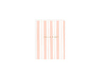Baby Stripes Pink Mini Card
