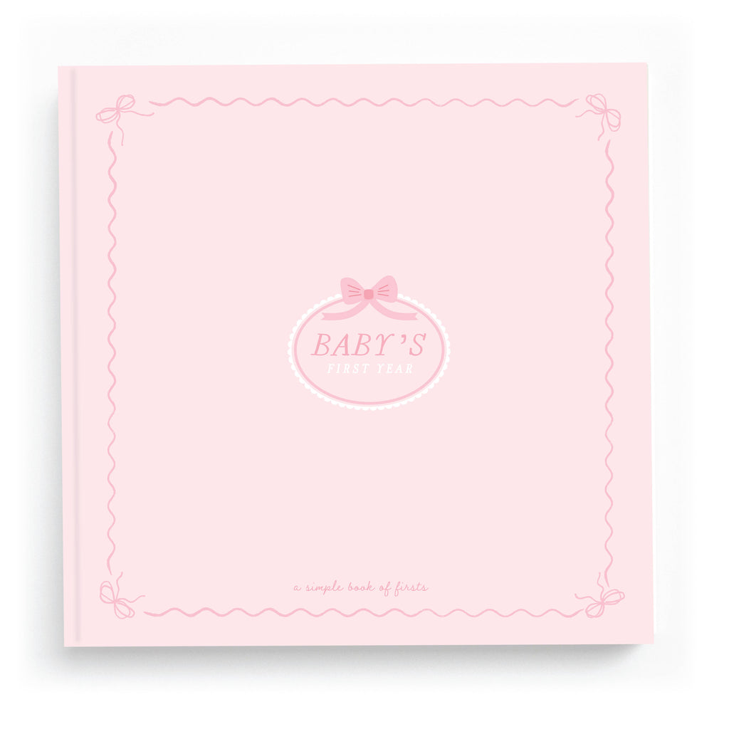 Bowkissed Blush Baby Memory Book