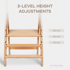 Kids Step Stool for Ages 3+ by Comfy Cubs