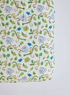 Happy Monkey Crib Sheet