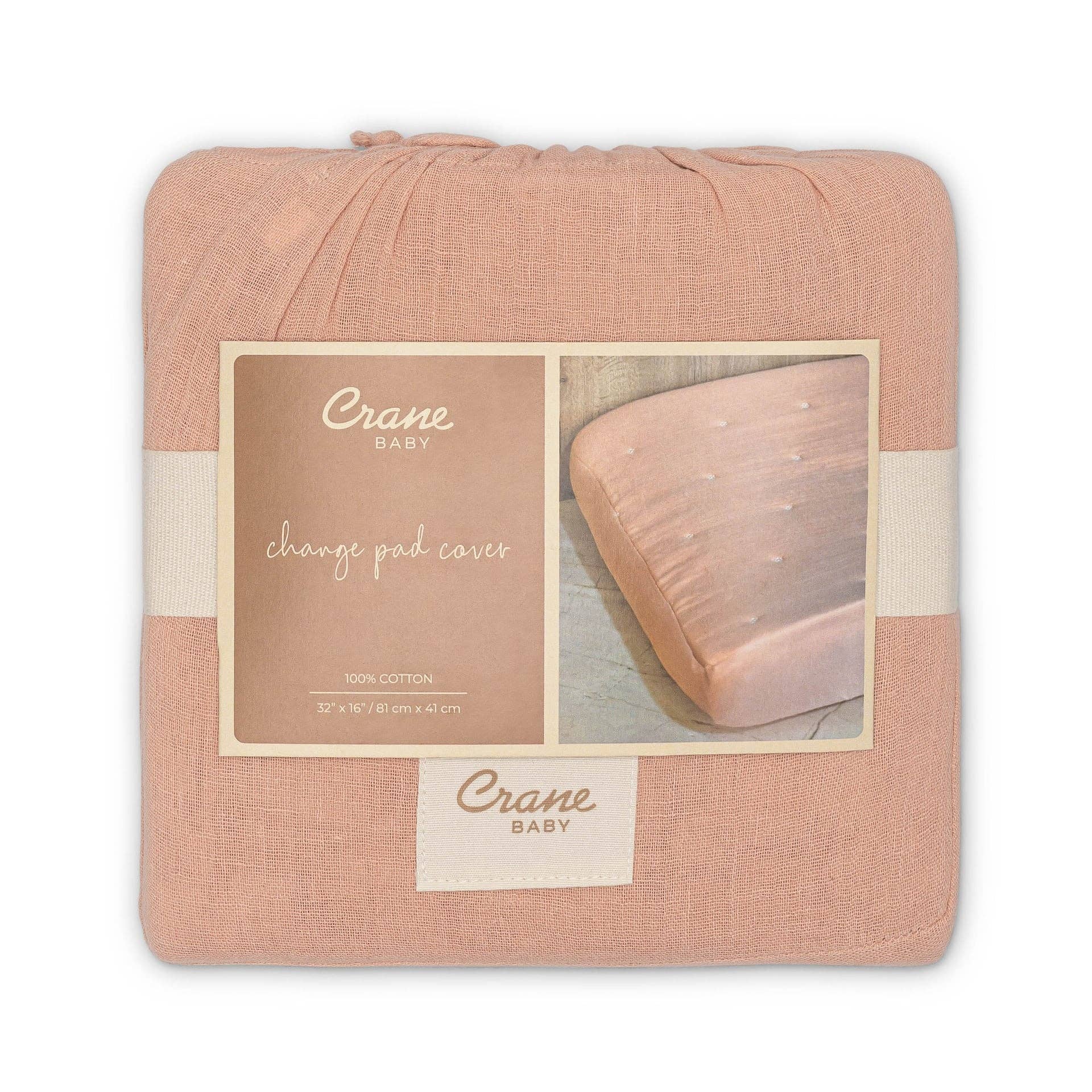 Violet Daisy Tuck Quilted Changing Pad Cover