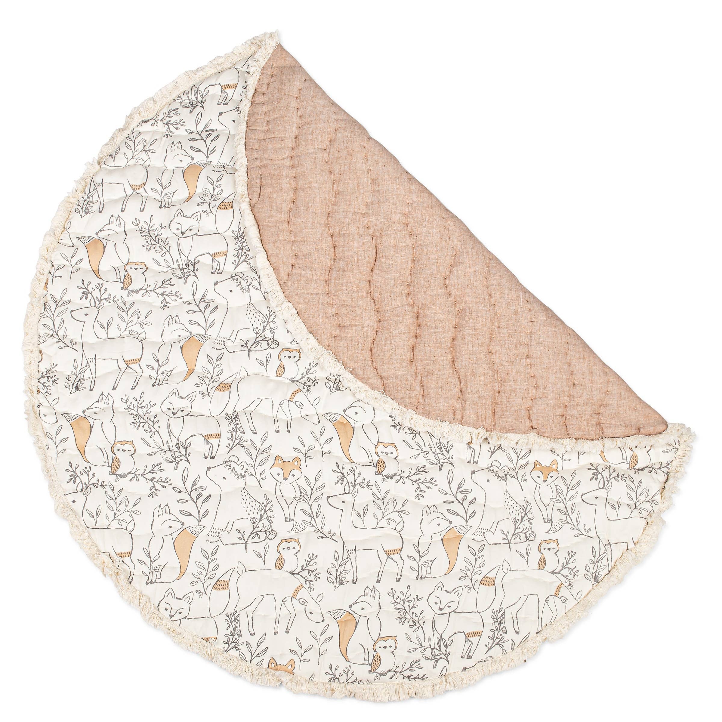 Ezra Quilted Playmat (Woodland)