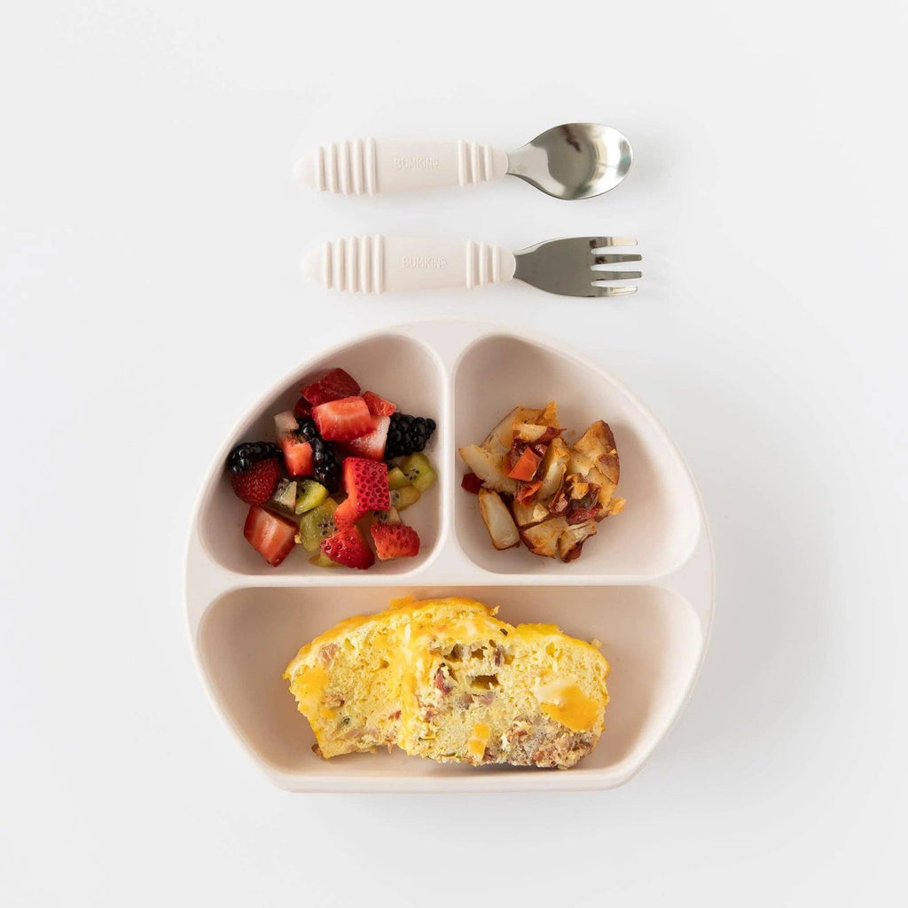 Silicone Grip Dish: Sand
