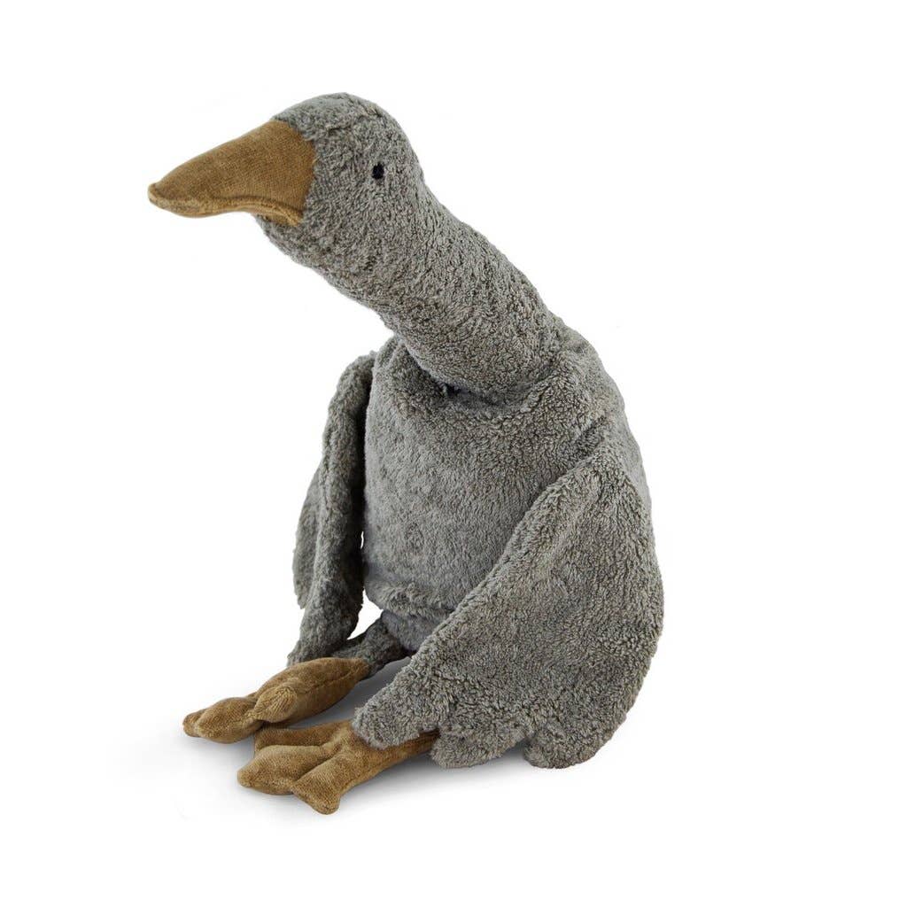 Cuddly animal Goose large | grey