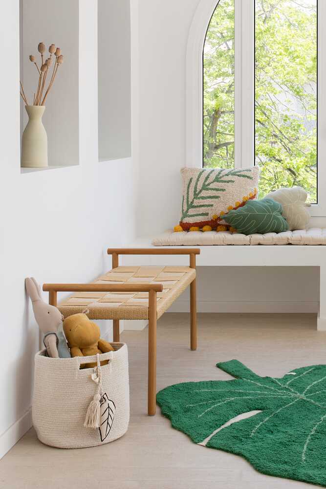 Leaf Storage Basket- Natural